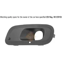 ISAM 0143719 Ventilatiegrille, bumper