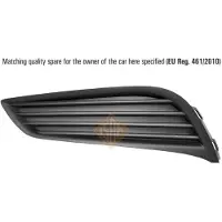ISAM 0747717 Ventilatiegrille, bumper