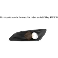 ISAM 1047719 Ventilatiegrille, bumper