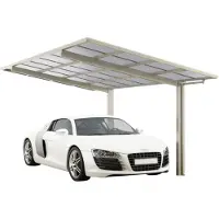 Ximax - 78101 - Aluminium carport Linea type 80 standaard look roestvrij staal