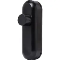 EcoDim - LED Snoerdimmer - ECO-DIM.08 - Fase Afsnijding RC - Enkel Knop - 0-50W - Zwart
