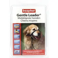 Beaphar 3x Gentle Leader Zwart M