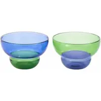 Pols Potten Koffiekop Mizu Kiri Dark Blue (Set van 2)
