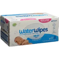 Water Wipes Billendoekjes Bio - Sensitive - 9 x 60 stuks - 540 doekjes - Voordeelverpakking