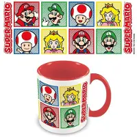 Pyramid Nintendo - Super Mario (4 kleuren) Rode Mok 315ml