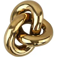 Cooee Design Knot Table large decoratie Light Gold