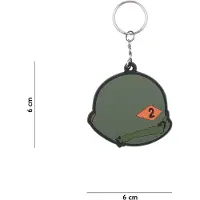 Fostex Sleutelhanger 3D PVC 2nd Ranger Helmet WWII