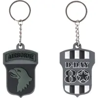Fostex Sleutelhanger 3D PVC D-Day 80 Airborne subdued