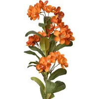 Clayre & Eef Kunstbloem 70 cm Oranje Kunststof