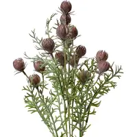 Clayre & Eef Kunstbloem 47 cm Paars Kunststof