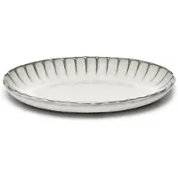 Serax Inku M serveerschaal 22 cm set van 2
