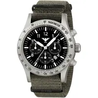 KHS - .PLASSC.NSGO - Polshorloge - Heren - Solar - PLATOON Steel Solar Chronograph
