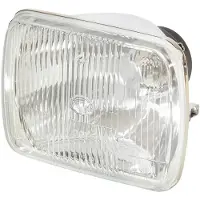 Hella Vision Plus 8in x 6in Sealed Beam Conversion Headlamp - Single Lamp