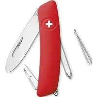Swiza D02 Junior zakmes - 6 functies - Rood