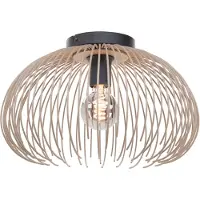 Stars of Light Design plafondlamp Alhabia Ø 38,5cm zand bruin