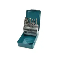 Makita - D-46202 - 18-delige - hout, steen en metaalborenset - 3/4/5/6/8/10 mm
