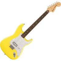Fender Stratocaster Signature Tom Delonge Rw Ltd Graffiti Yellow
