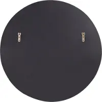 Beliani TROUVILLE - Wandspiegel - Goud/Zwart - ø 80 cm - Glas