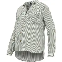 Vero Moda Maternity Blouse 'VMMBumpy' riet / wit