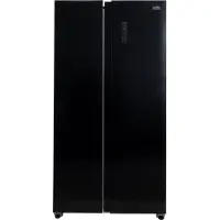 Bella BSBS-445.1BE - Amerikaanse koelkast - Display - 3 jaar garantie - 442 Liter - No Frost - Zwart