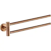 Guido Gusto Handdoekrek draaibaar copper rond