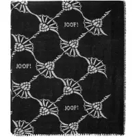JOOP! Sjaal lichtgrijs / zwart