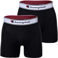 Champion boxershorts 2-pack katoen logo tailleband