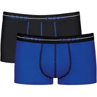 Sloggi Boxershorts donkerblauw / zwart / wit