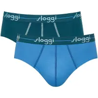 Sloggi Slip hemelsblauw / petrol / mintgroen