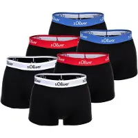 s.Oliver Boxershorts blauw / rood / zwart / wit