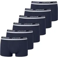 Schiesser Boxershorts donkerblauw / wit