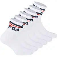 FILA Sportsokken navy / bloedrood / wit