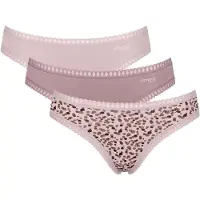 Sloggi Slip 'Go Crush' poederroze / oudroze / zwart