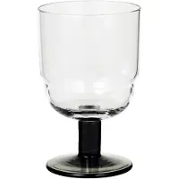 Broste Copenhagen Nordic Bistro wittewijnglas 20 cl Clear-smoke stem