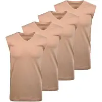Ragman Onderhemd beige / nude