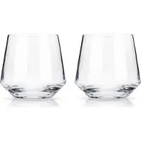 Viski Tumbler Angled Crystal 354 ml (Set van 2)