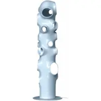 Pols Potten Vloerlamp Bulle Light Blue
