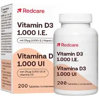 RedCare von Shop Apotheke Vitamine D3 1000 I.e. 200 St Tabletten