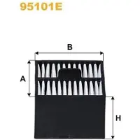 WIX FILTERS 95101E Brandstoffilter