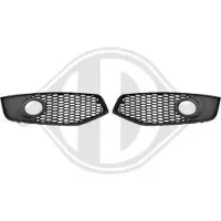 Diederichs ZUB00373 Ventilatiegrille, bumper