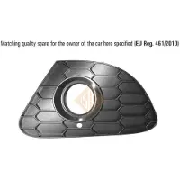 ISAM 0310719 Ventilatiegrille, bumper