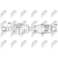 NTY NPW-PL-103 Aandrijfas