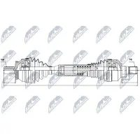 NTY NPW-VV-061 Aandrijfas
