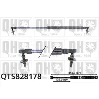 Quinton Hazell QTS828178 Gasveer achterklep