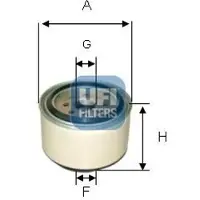 Ufi 24.338.00 Brandstoffilter
