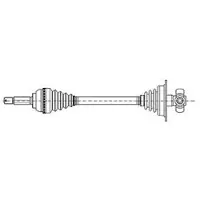 METELLI 17-0307 Aandrijfas