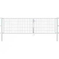 Alberts Deur met dubbel hek Flexo 350 cm breed, in verschillende hoogten