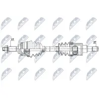 NTY NPW-SU-033 Aandrijfas