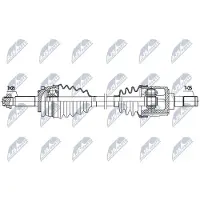 NTY NPW-HY-618 Aandrijfas