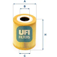 Ufi 23.190.00 Oliefilter